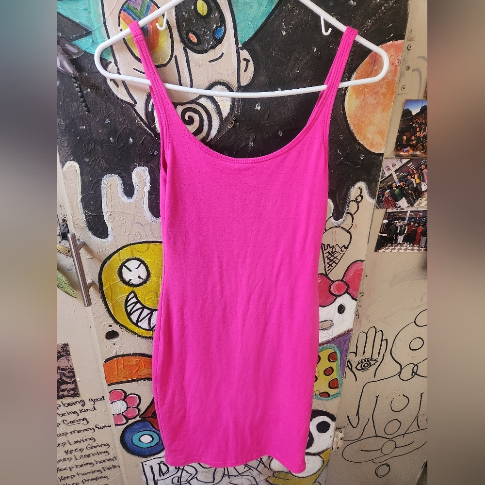Pink Sleeveless Top